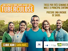 Com o apoio de todos vamos acabar com a Tuberculose