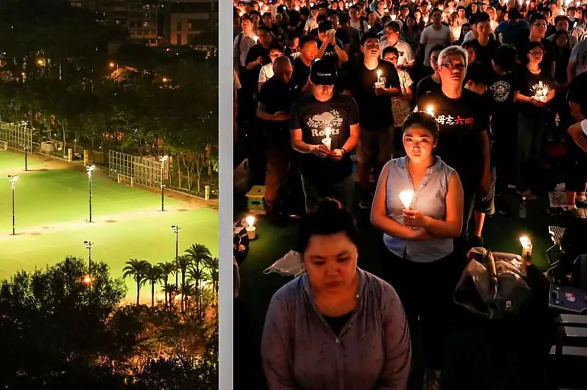 Hong Kong's Tiananmen candlelight vigil snuffed out