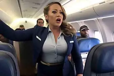 Flight Attendant Sees Late Husband On Plane - Then She Notices An Eye-Popping Detail