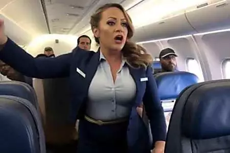 Flight Attendant Sees Late Husband On Plane - Then She Notices An Eye-Popping Detail