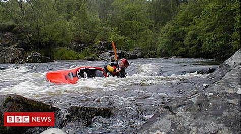 Kayaker dies after river accident