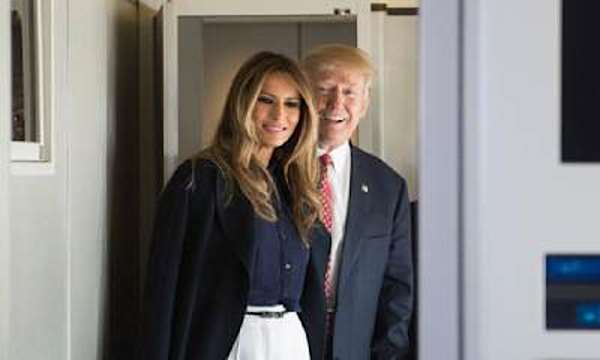 [Photos] Take A Look At Melania’s Bedroom Inside Air Force One