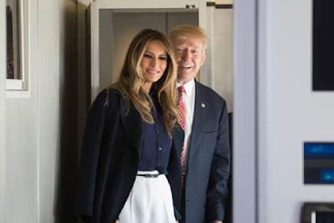 [Photos] Take A Look At Melania’s Bedroom Inside Air Force One