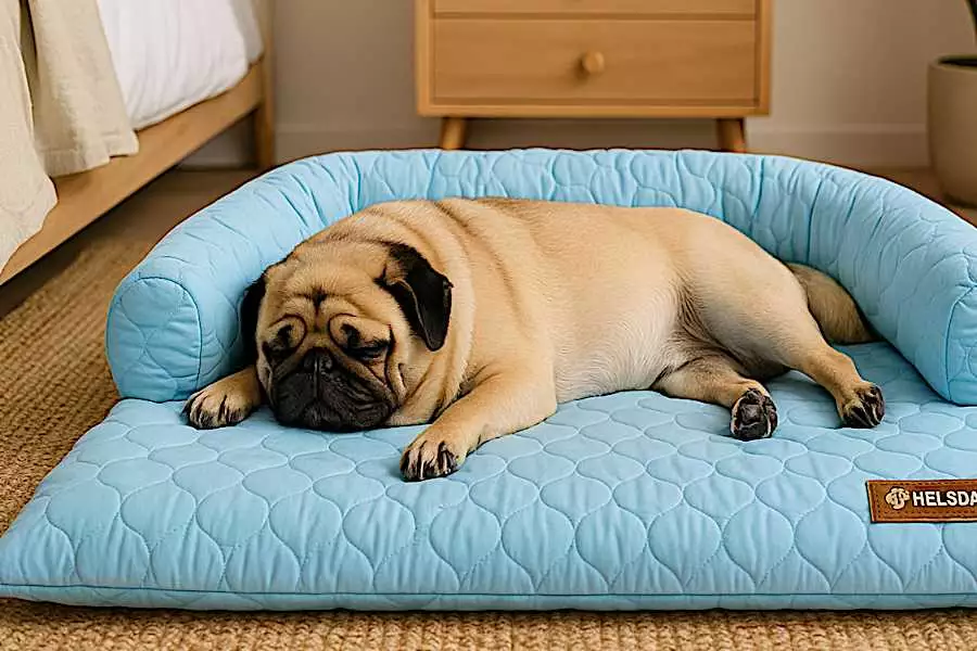 This Cooling Bed Was Made For Dogs Who Are Family