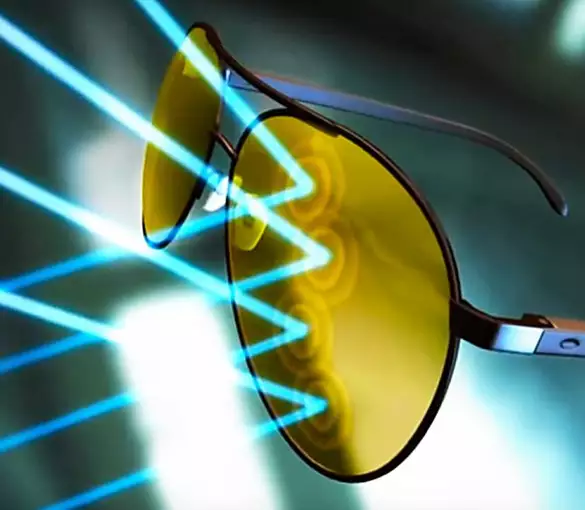 Καταπληκτικά γυαλιά νύχτας "X-Ray Vision" Αποκλεισμός επιθετικών φώτων κατά την οδήγηση