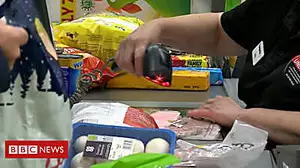 The 'relaxed' supermarket checkout aisle