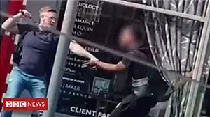 'Baton arrest' video circulated online