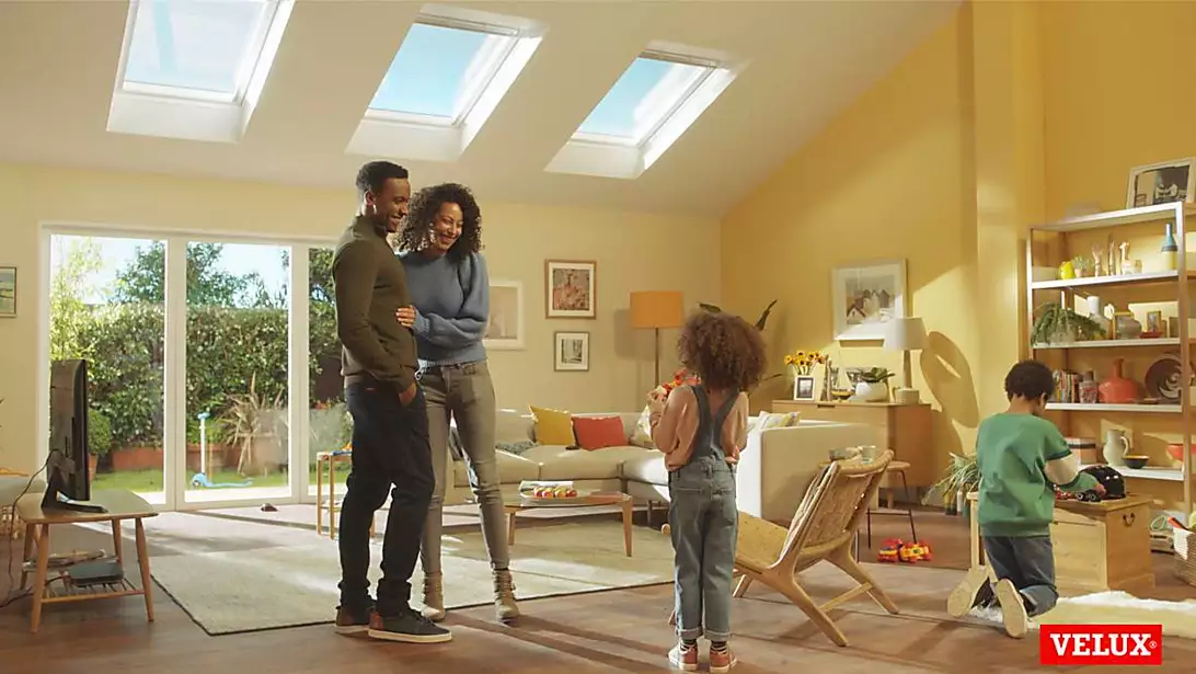 VELUX have partnered with Sky channels to show the difference daylight can make.