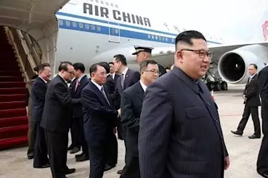 North Korean leader Kim, Trump both arrive in Singapore ahead of summit