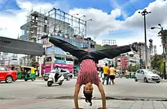 'Better than the boys': Indian b-girl flips norms in world title bid
