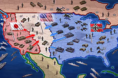 What if the Germans had crossed the Atlantic? This strategy game deals with alternative history