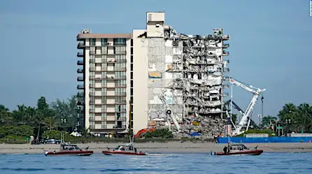 Ron DeSantis apoya la demolición del edificio de Miami