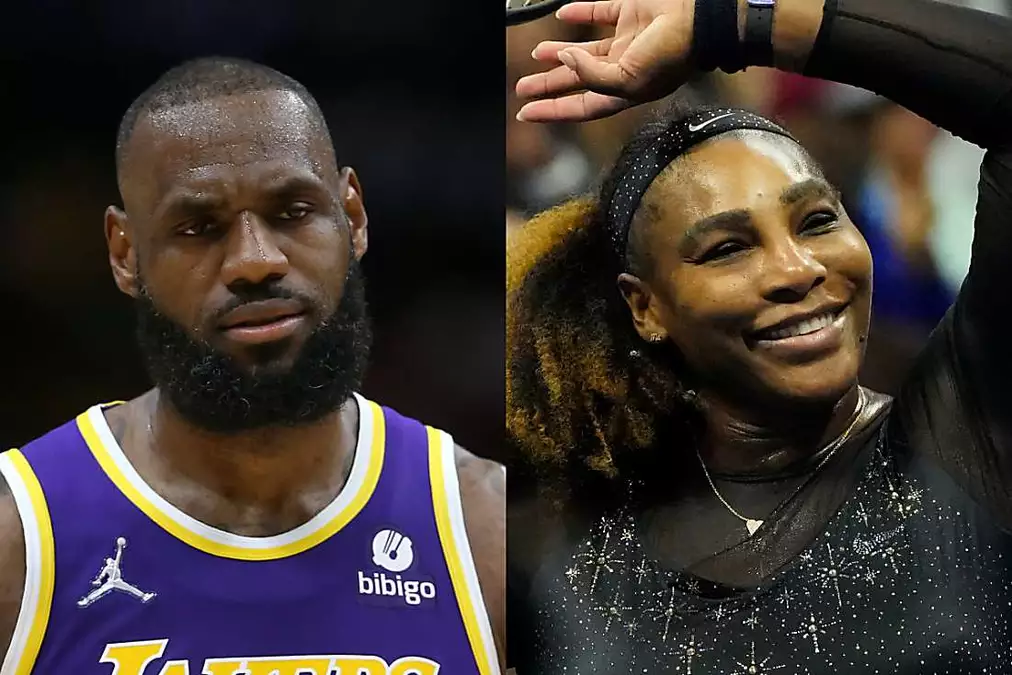 Video: LeBron James Makes Goat Noise When Reacting To Serena Williams Advancing To Third Round Of 2022 US Open And Upsetting Anna Kontaveit