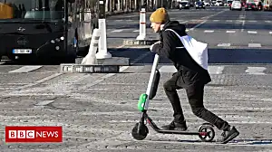The electric scooters taking over Paris