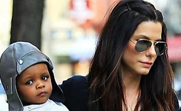 [Pics] Sandra Bullock's Son Used To Be Adorable, But Today He Looks Insane