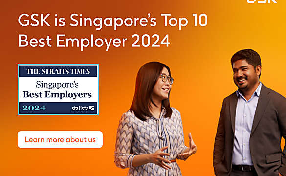 Singapore’s Top 10 Best Employer: Make a global impact at GSK