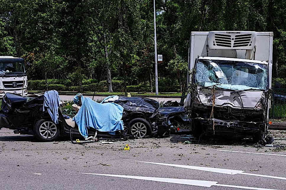 Driver of lorry in crash that killed NUS law professor says he was distracted by GPS