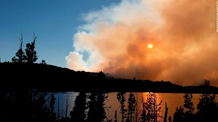 Incendio en California alcanza el lago Tahoe: impresionantes imágenes desde el espacio