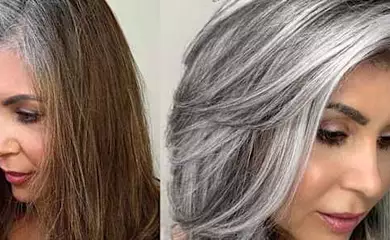 [Pics] Add Baking Soda To Your Grey Hairs And Watch What Happens