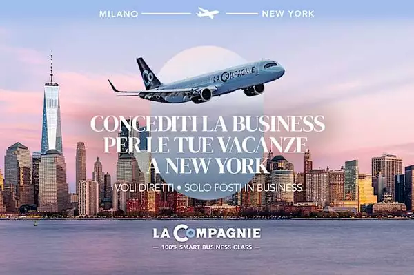 Milano-New York volo diretto in Business Class