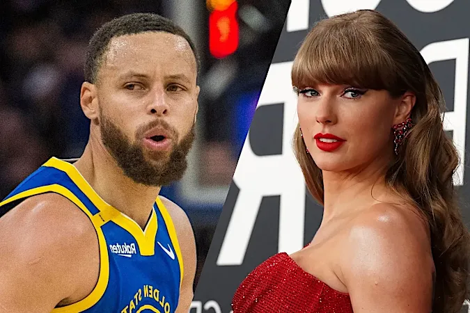 Steph Curry Responds Differently Than Taylor Swift to Booing After Being Shown on Fan Cam