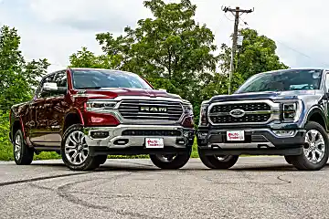 2021 Ford F-150 vs Ram 1500 Comparison Test and Video