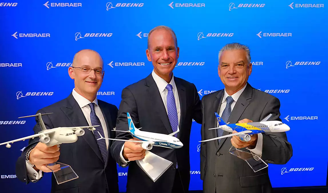 Juntas, Boeing e Embraer entregarão ainda mais valor a clientes, investidores e empregados