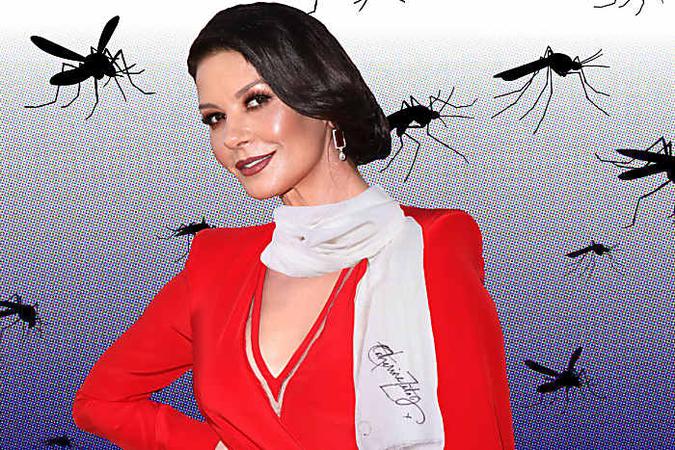 Now’s your chance to own Catherine Zeta-Jones’ mosquito-repellent shawl
