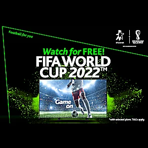FREE FIFA World Cup with the best bundle deal in Singapore!