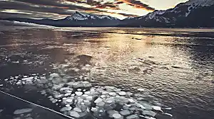 A stunning danger lurking under the ice