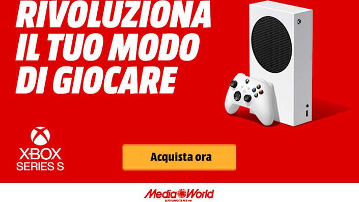 Scopri la nuova Xbox Series S da MediaWorld Scopri la nuova Xbox Series S da MediaWorld