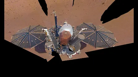Estas podrían ser las últimas fotos de la misión Insight en Marte antes de su "muerte"