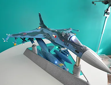 なんと全長64.5cm…ドデカスケール！ギミック満載！【航空自衛隊 F-2戦闘機をつくる】プロトタイプを見にいった