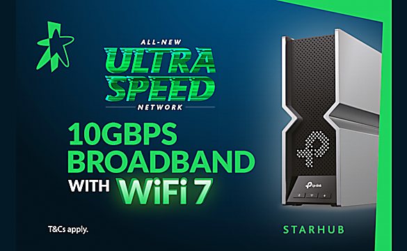 Enjoy extra stable connection & more with WiFi 7 on StarHub