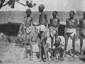Hindistan'daki 1899-1900 Kıtlığından Tarihi Resimler