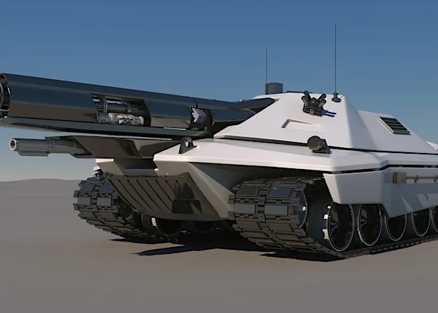 (Photos) China's New Tank is So Fast You'd Never See It Coming