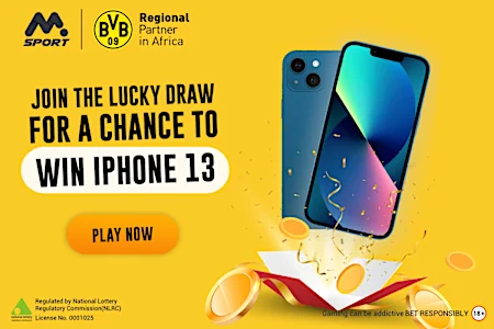 Join MSport Lucky Draw, stand a chance to win iPhone13