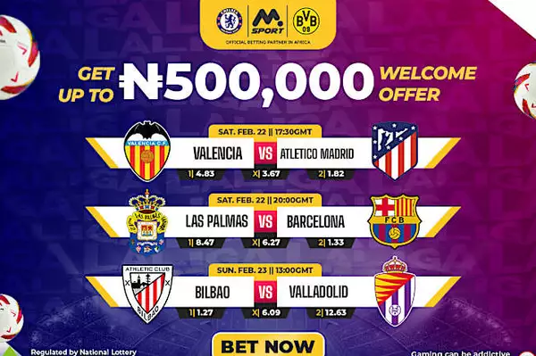 Bet Live on MSport: Win Up To ₦400,000,000