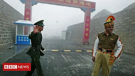 Indian and Chinese border troops 'exchange blows'