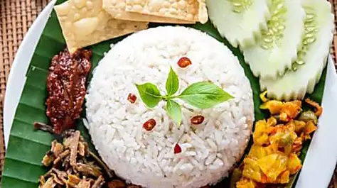 Where is Malaysia's national dish?