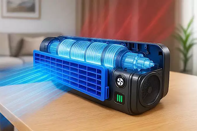 ¿El verano está batiendo récords? Este aire acondicionado portátil es un salvavidas.