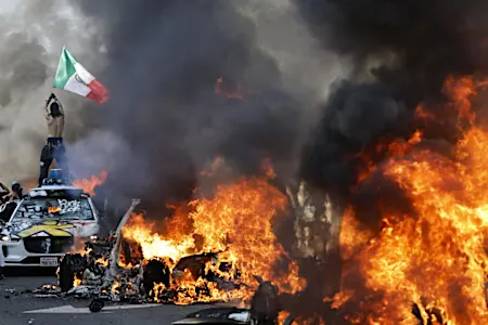À Los Angeles, de nouveaux affrontements après l'annonce du déploiement de la Garde nationale