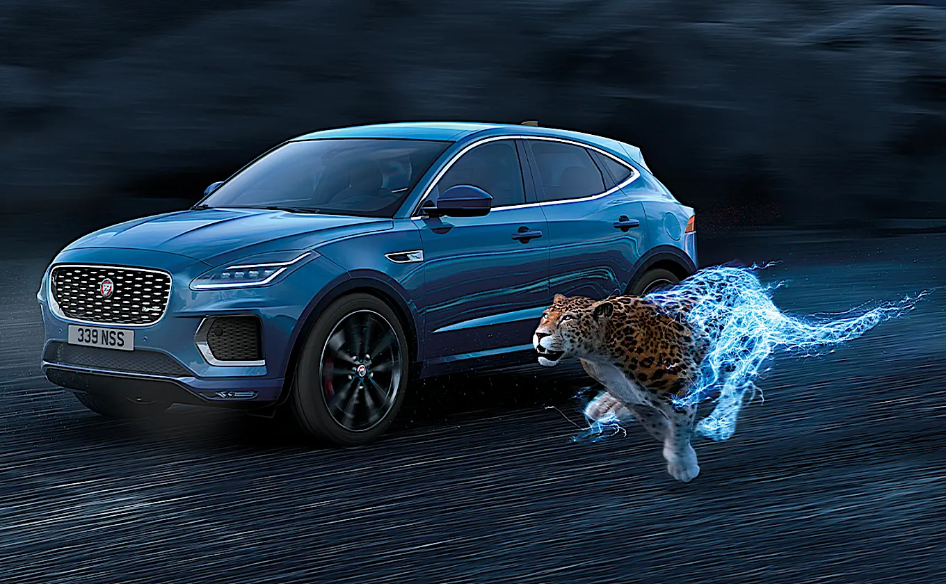 Nuova E-PACE Hybrid, anche Plug-in, AWD automatica da € 300 al mese con Jump+.* Nuova E-PACE Hybrid, anche Plug-in, AWD automatica da € 300 al mese con Jump+.*