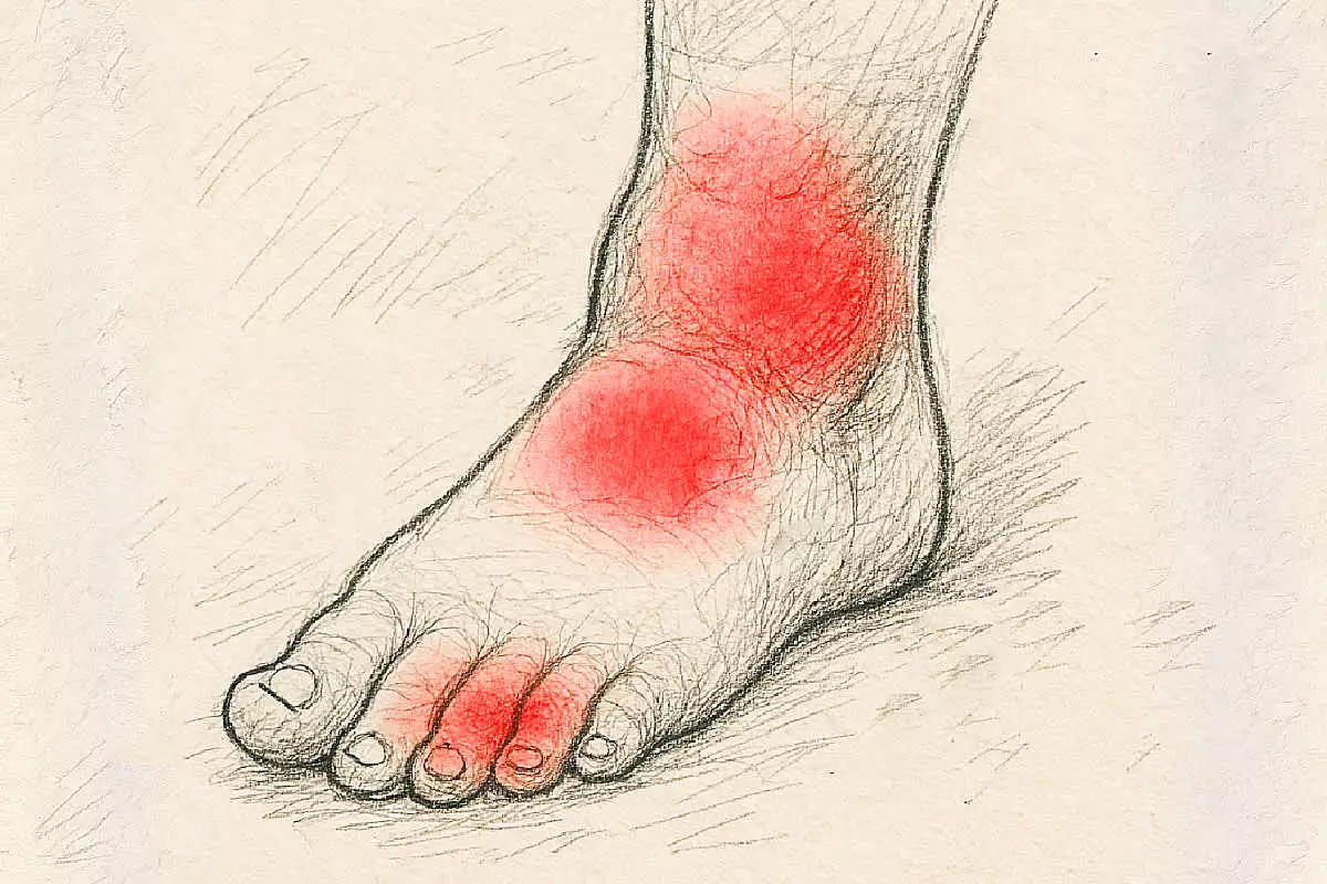 Diabetes und taube Füße? Legen Sie die in Ihre Schuhe!