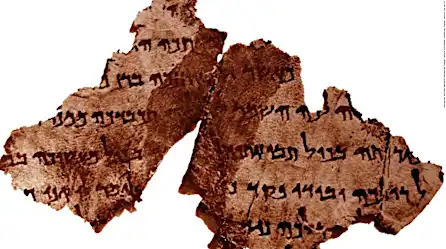 Hallan piezas de texto bíblico de hace 2.000 años en el Mar Muerto
