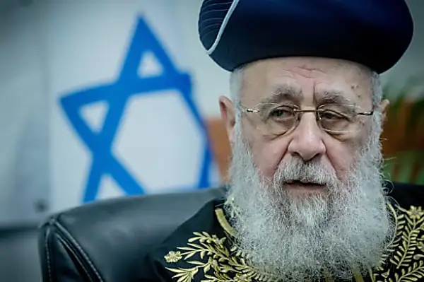 Sephardi chief rabbi: Success of air defense is due to yeshivas, not the IDF