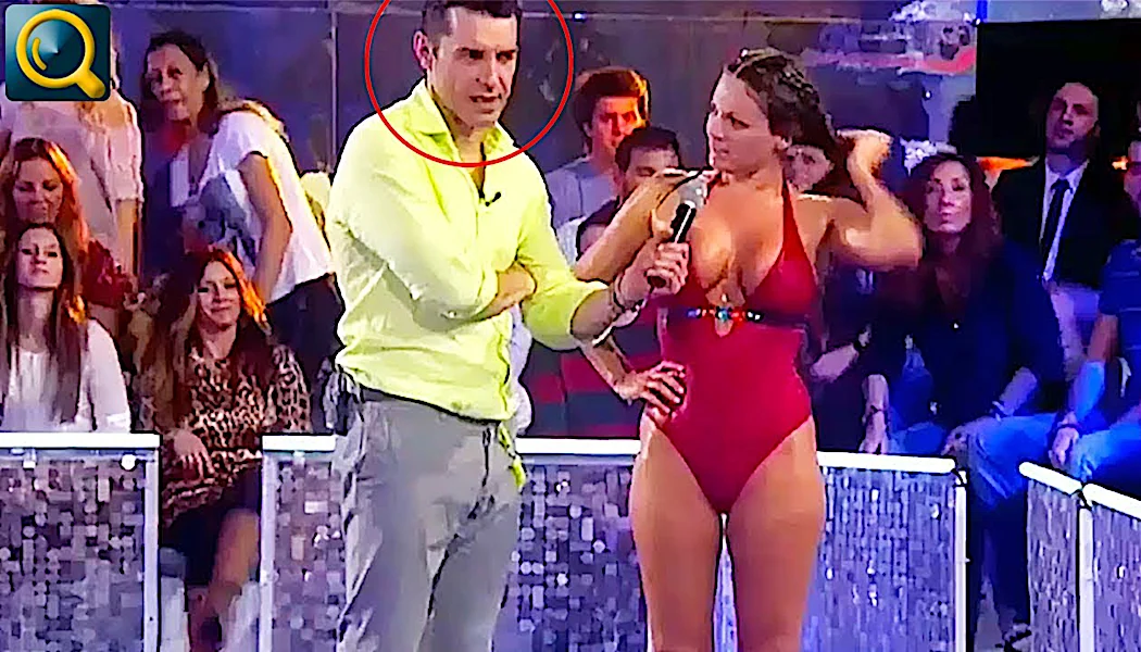 [Photos]   This Actually Happened On Live TV