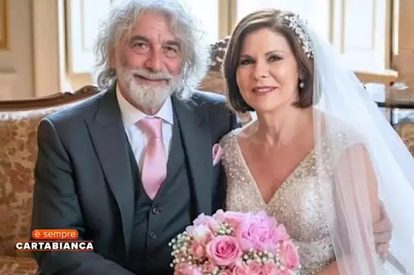 Bianca Berlinguer e Mauro Corona si sono sposati, ma qualcosa non torna