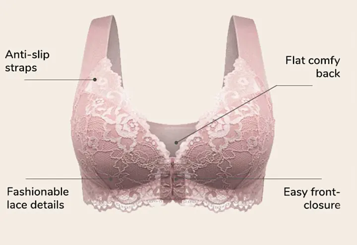 A 70 year old grandmother designed a bra for elderly women that is popular all over the world