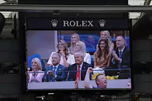 Αποδοκιμάστηκε ο Τραμπ στο US Open επειδή η επίσκεψη αναβλήθηκε στον τελικό